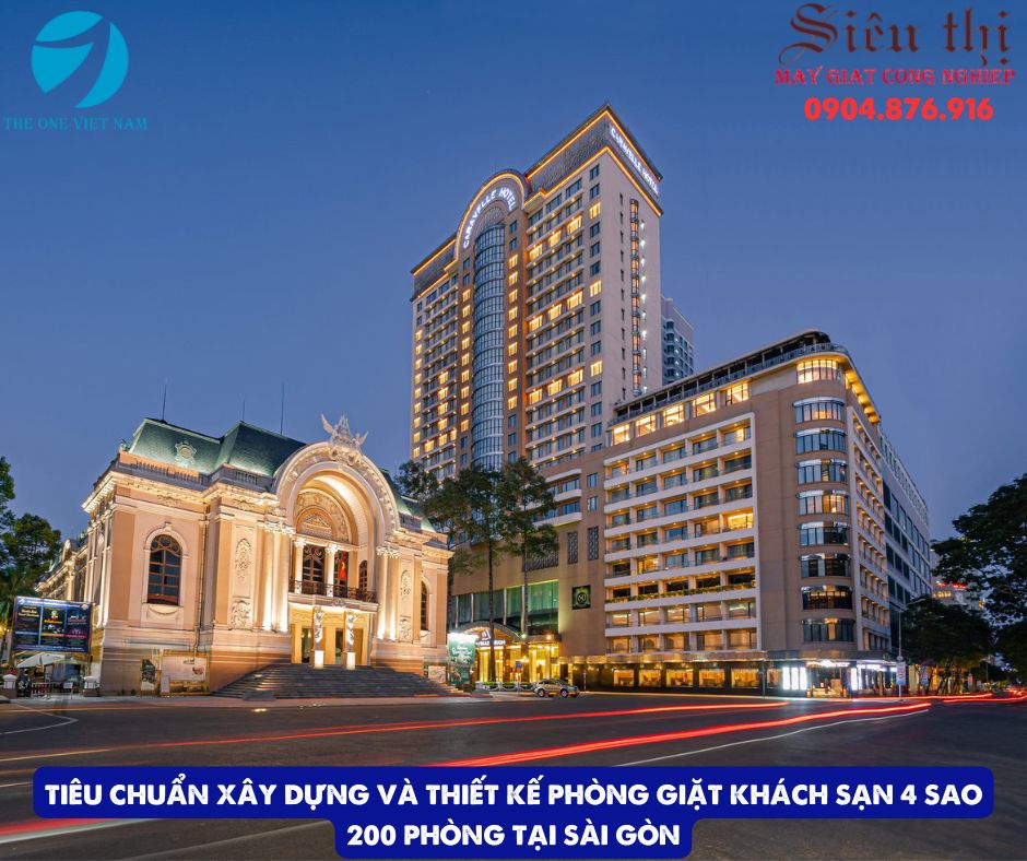 Xây Dựng Và Thiết Kế Phòng Giặt Khách Sạn 4 Sao 200