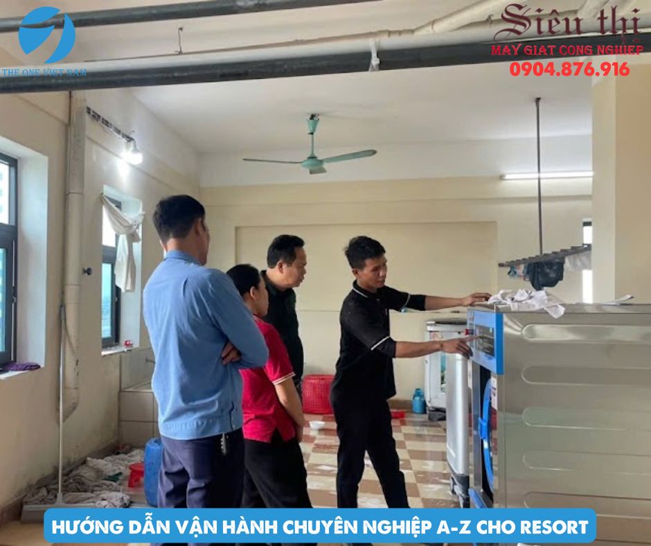 Hệ Thống Giặt Sấy Cleantech: Vận Hành Chuyên Nghiệp A-Z Cho Resort