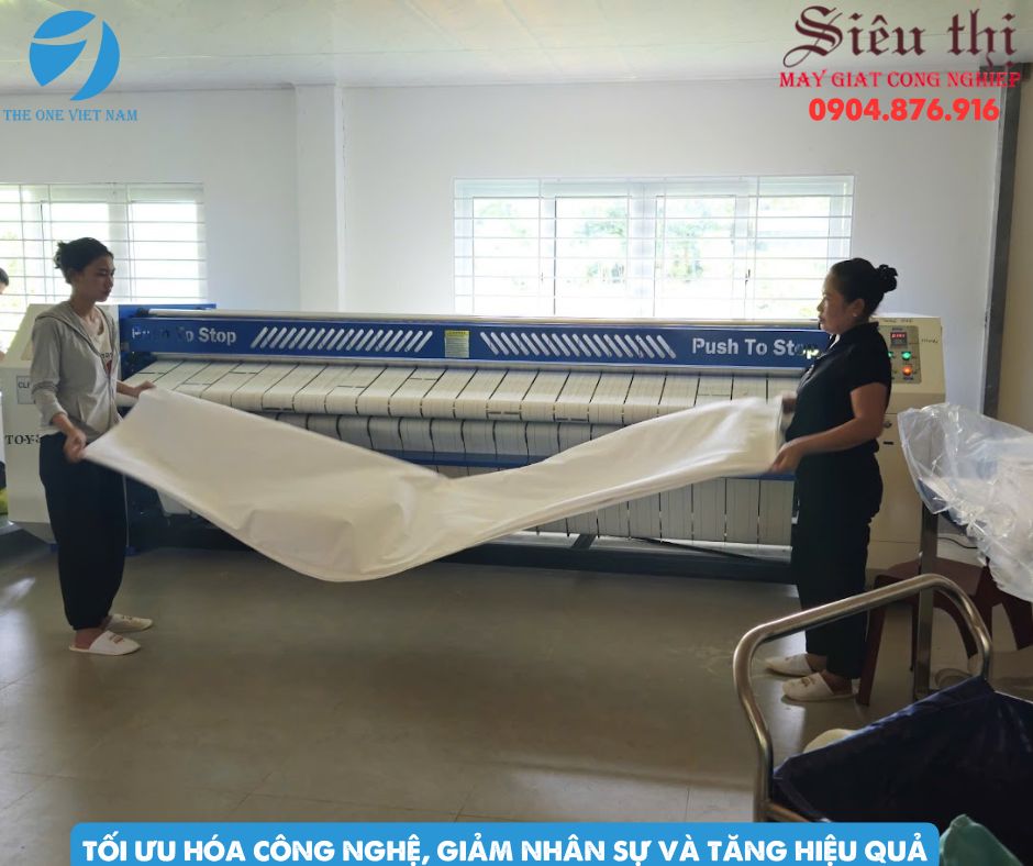 Thiết Bị Giặt Cleantech: Tăng Hiệu Quả, Giảm Nhân Sự, Làm Chủ Chất Lượng Đỉnh Cao Cho Resort