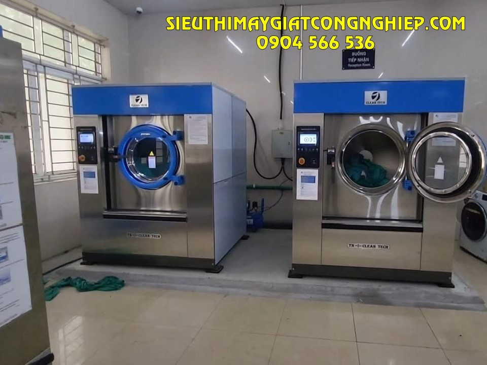 Máy giặt công nghiệp Cleantech 60kg/mẻ