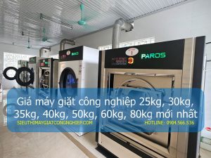 giá máy giặt công nghiệp
