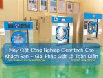 máy giặt công nghiệp cleantech