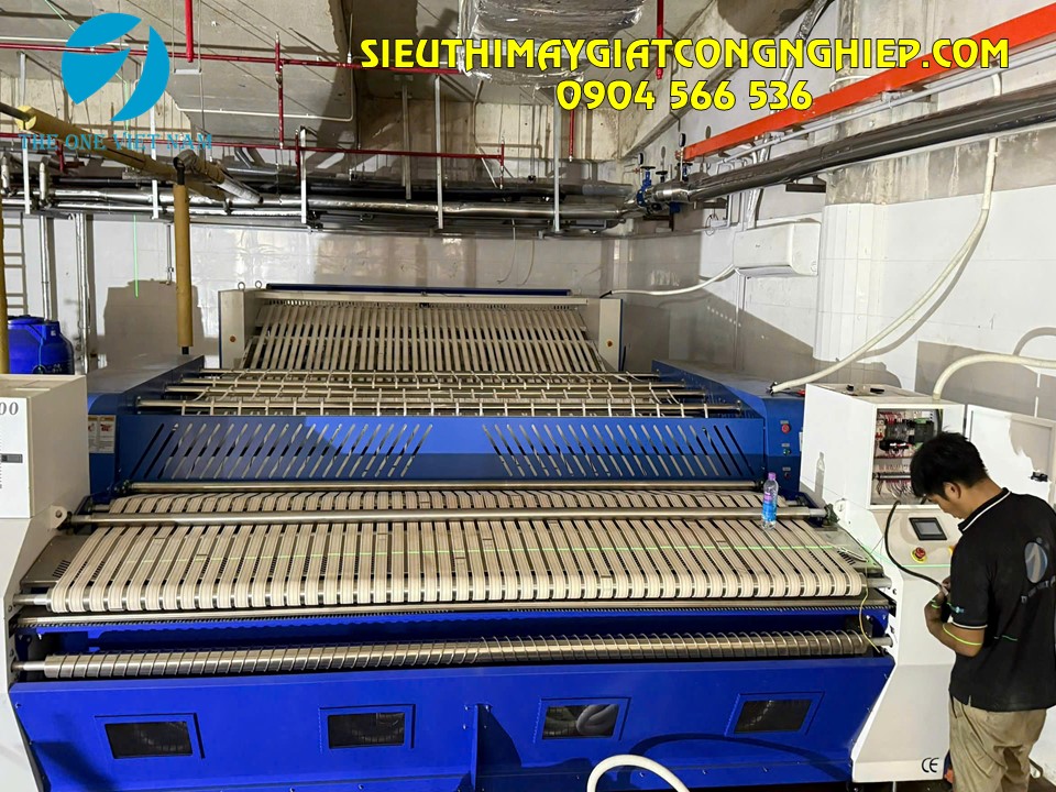 Resort tại Nha Trang đầu tư hệ thống Là - Nạp - Gấp khăn ga