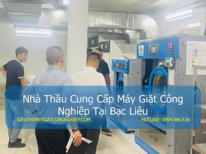 Nhà thầu cung cấp máy giặt công nghiệp