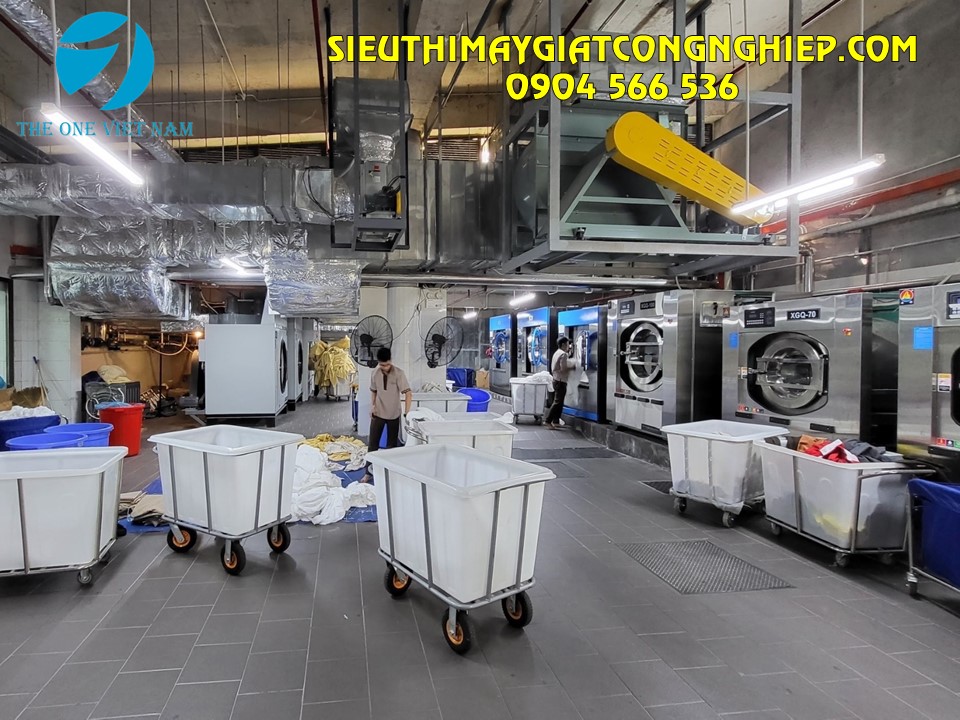 Hệ thống thiết bị giặt công nghiệp Cleantech