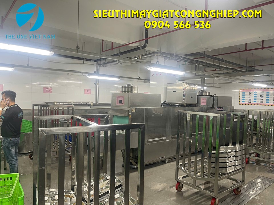 Máy rửa bát, khay cho nhà máy Prime