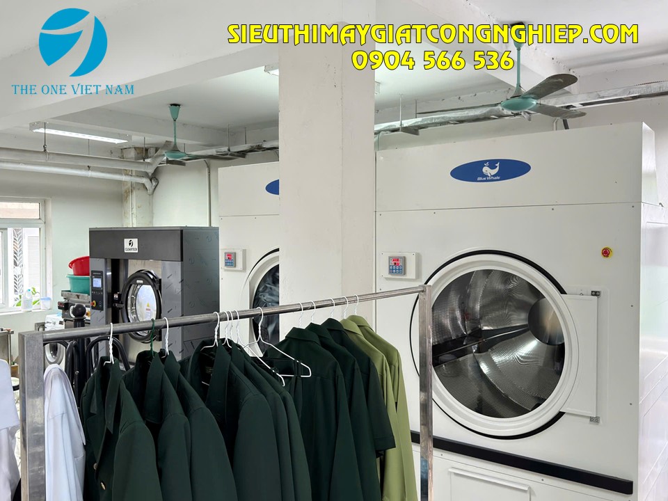 Lắp đặt hệ thống thiết bị giặt cho nhà khách tại Hà Nội