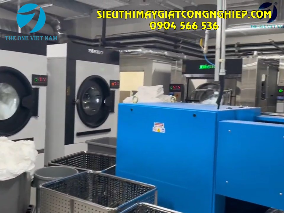Lắp đặt hệ thống giặt là cho khách sạn tại Hà Nội