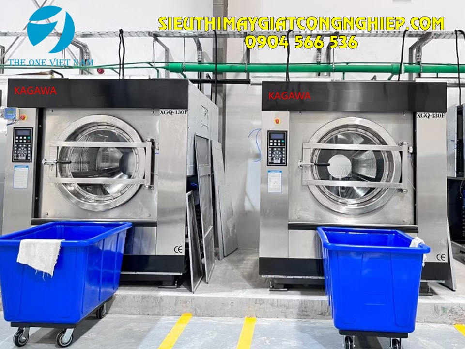 Máy giặt công nghiệp Kagawa phù hợp sử dụng cho khách sạn 3-4 sao