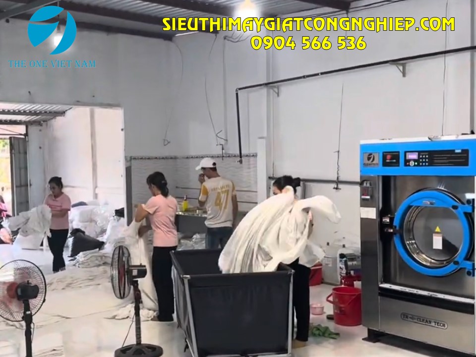Tối ưu chi phí nhân công trong xưởng giặt công nghiệp