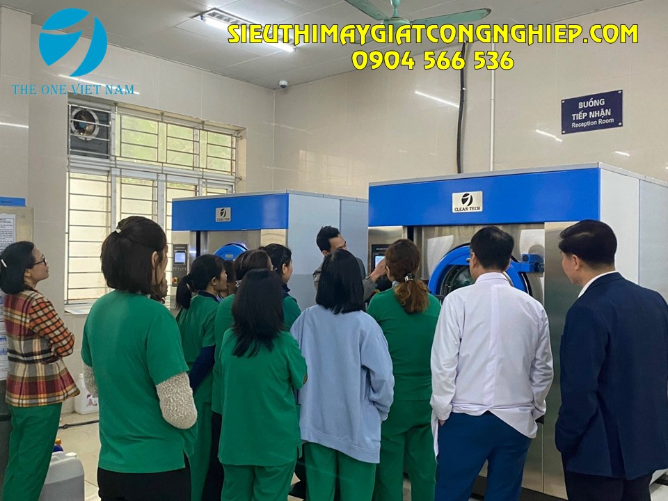 Đào tạo, hướng dẫn vận hành, chuyển giao công nghệ máy giặt công nghiệp