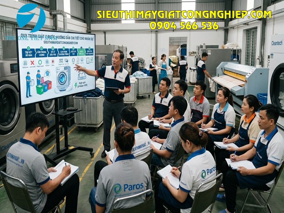 5 lưu ý cốt lõi khi đào tạo nhân sự giặt là khách sạn