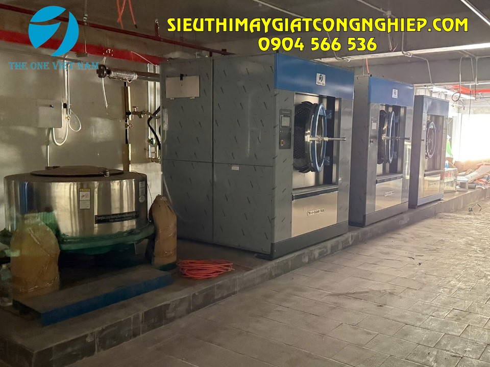 Chuẩn bị mặt bằng lắp đặt hệ thống giặt công nghiệp