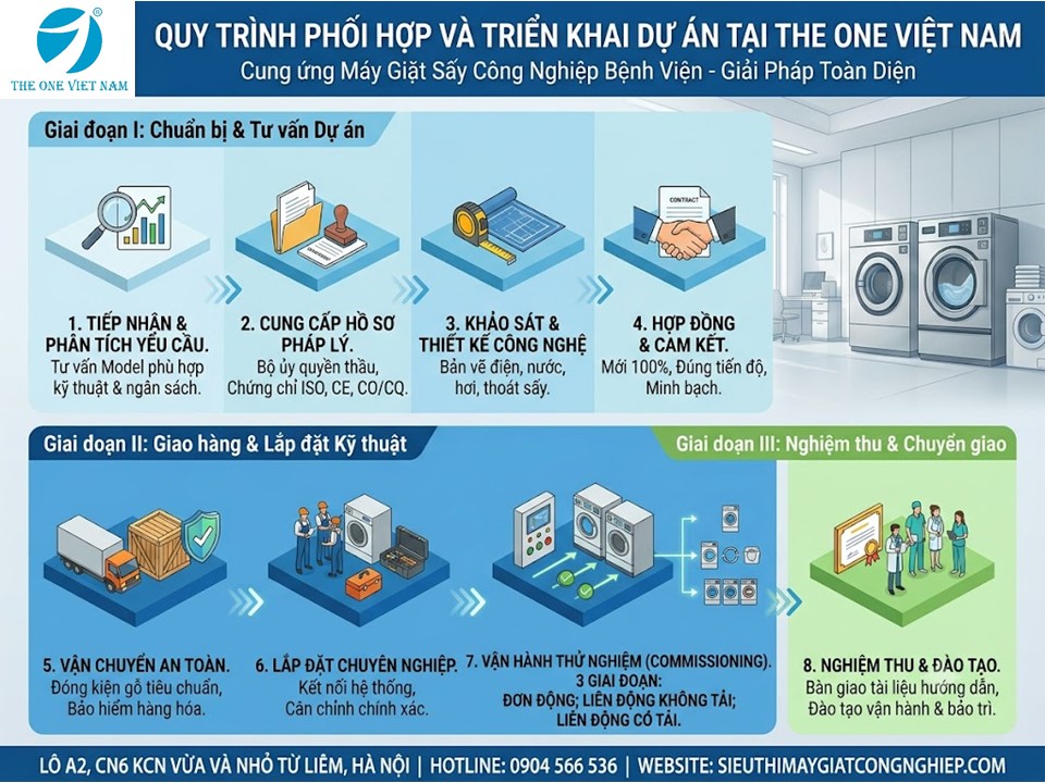 Quy trình triển khai dự án tại The One Việt Nam