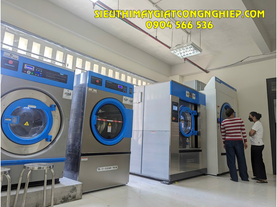 Hệ thống thiết bị giặt sấy công nghiệp cho bệnh viện