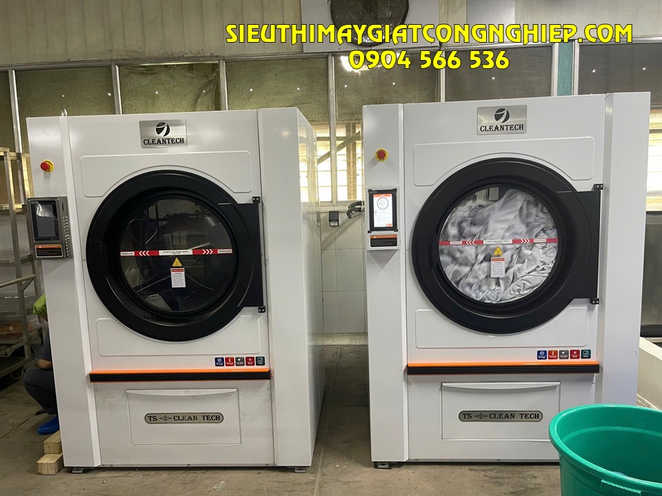 Lắp đặt máy sấy đồ vải cho bệnh viện