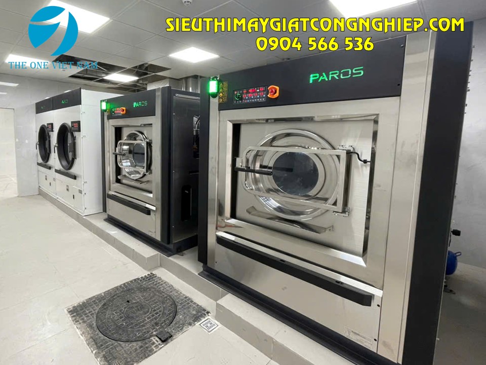 Thầu máy giặt công nghiệp 50kg cho bệnh viện, trung tâm y tế