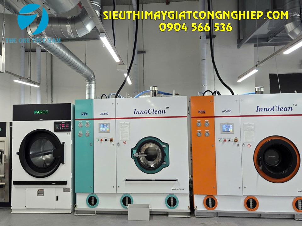 Hệ thống máy giặt khô cao cấp cho khách sạn 5 sao