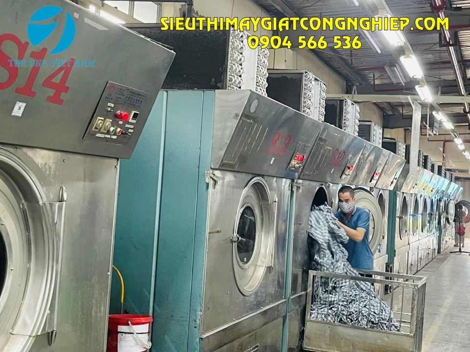 Máy sấy công nghiệp hiệu năng cao cho xưởng giặt