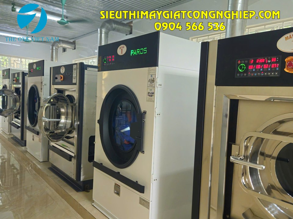 Hệ thống giặt công nghiệp cho nhà máy thực phẩm tại Long An
