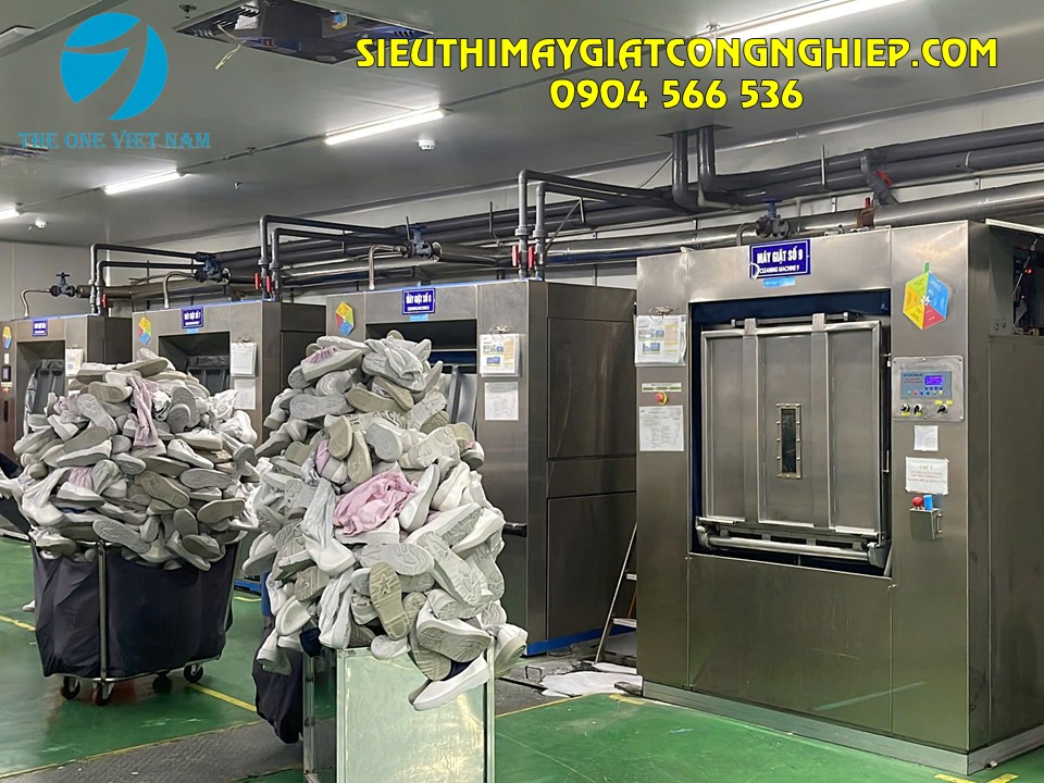 Hệ thống giặt phòng sạch cho nhà máy điện tử tại Bắc Ninh