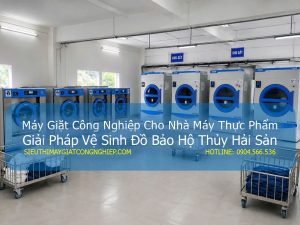 Giải pháp vệ sinh đồ bảo hộ thủy hải sản