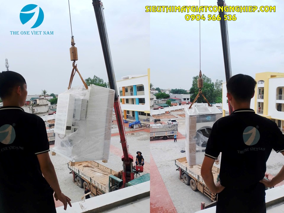 Lắp đặt, bàn giao máy sấy công nghiệp cho trường mầm non Sơn Tây