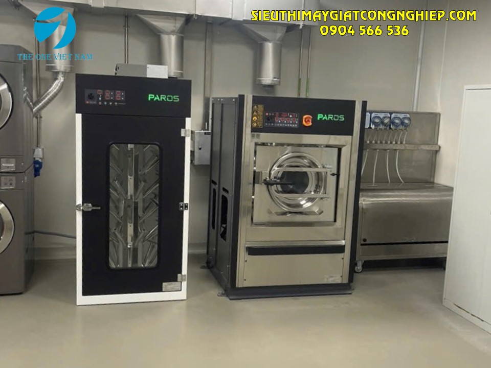 Lắp đặt máy giặt giày bảo hộ, máy sấy giày công nghiệp cho nhà máy tại Bình Dương