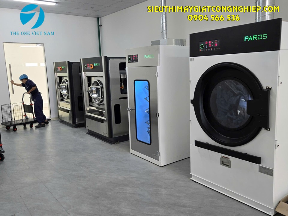 Lắp đặt hệ thống máy giặt giày, máy sấy giày công nghiệp cho nhà máy tại Lào Cai