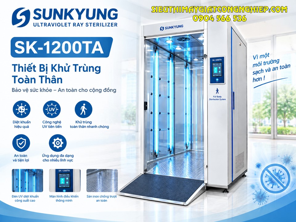 Thiết Bị Khử Trùng Toàn Thân SK-1200TA