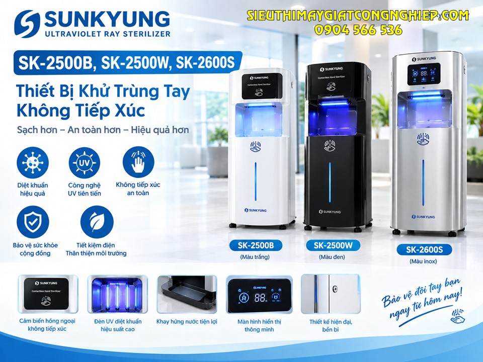 Thiết bị khử trùng tay Sunkyung
